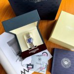 浪琴 Longines 林志玲代言 浪琴心月系列 原装进口石英机芯 尺寸30.5Mm，走时精准耐久 双卜蓝宝石水晶玻璃 316L精钢表壳 顶尖工艺打造 还原正品