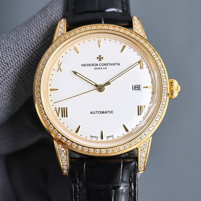 白 金 江诗丹顿 Vacheron Constantin推荐 独特浑圆表壳凭借其纯粹的线条和优美的平衡比例成就永不过时的正装表 搭载原装90 走时精准 零