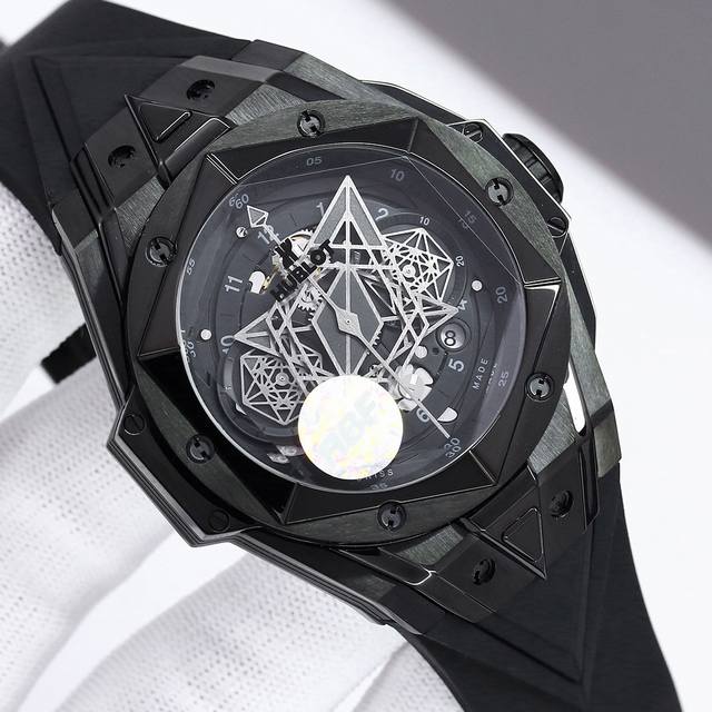 Hbf Factory 宇舶 恒宝 Hublot全新big Bang Sang Bleu Ii 刺青腕表 再次与知名刺青工作室sang Bleu合作 推出又款利