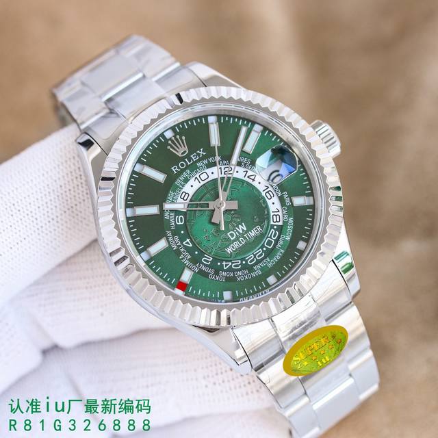 胶带 钢带 Iu 新品 全新系列rolex劳力士sky-Dweller 史上最复杂劳力士 正式面市了 以精湛的工艺技术与表款的正确调校方式重新定义了真正的 天行