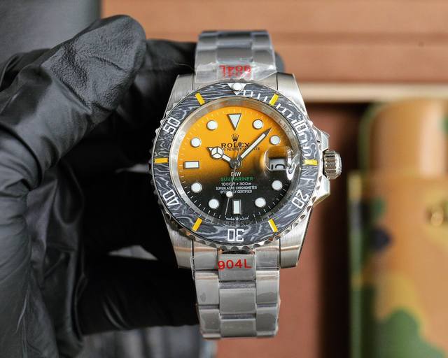 劳力士rolex Diw水鬼系列 自动机械 精钢表壳 尺寸40Mm 镀膜玻璃 精钢表带 原装扣 爱不释手的劳力士 品不完的一劳永逸