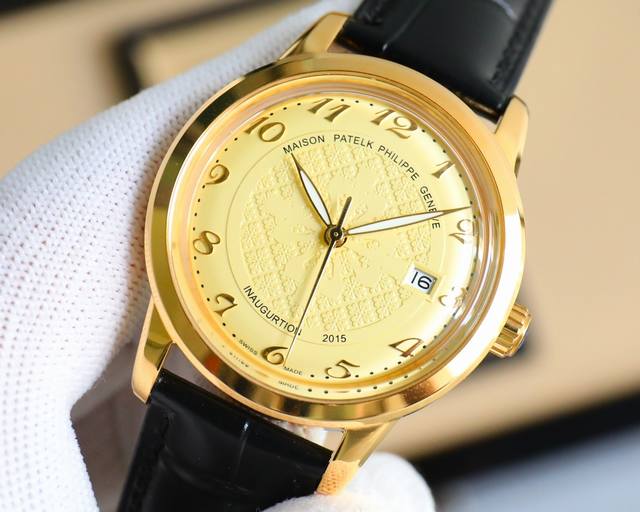 白壳 金+50 Tw 2021最新力作热门款 百达翡丽 Patek Philippe 最高版本高级自动腕表 1团队历时9个月精心设计 敢为人先 力求完美 突破多