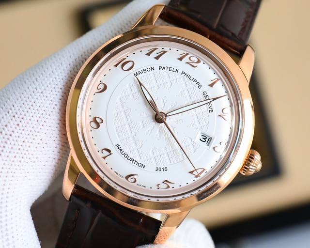 白壳 金+50 Tw 2021最新力作热门款 百达翡丽 Patek Philippe 最高版本高级自动腕表 1团队历时9个月精心设计 敢为人先 力求完美 突破多