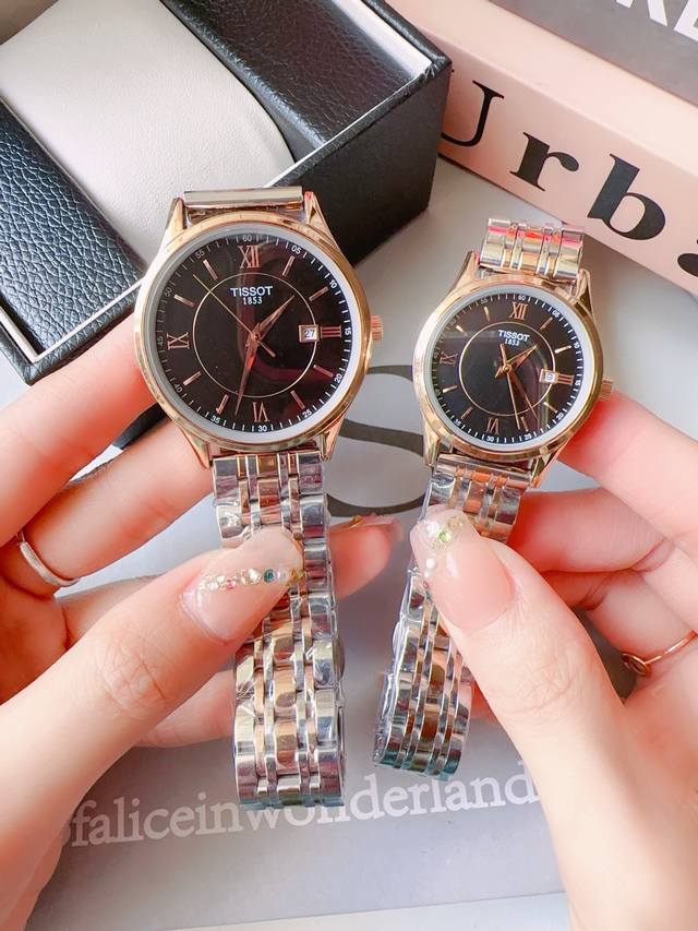 最新白 .金 .钢20 天梭tissot 全新卡森臻我系列情侣对表隆重登场寓意每时每刻做真实的自己 每一种身份 皆是兴之所至 每一年真我 都独具魅力 佩戴卡森臻