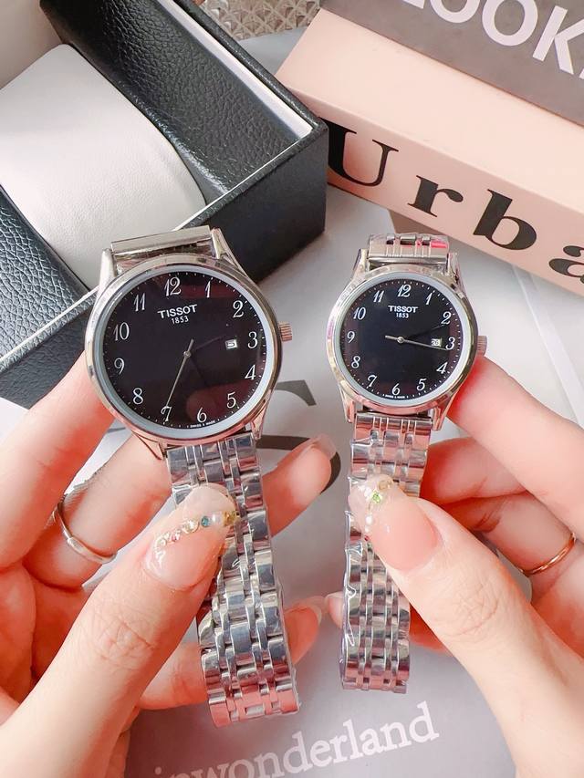 最新白 .金 .钢20 天梭tissot 全新卡森臻我系列情侣对表隆重登场寓意每时每刻做真实的自己 每一种身份 皆是兴之所至 每一年真我 都独具魅力 佩戴卡森臻