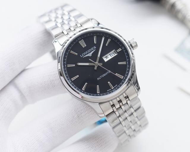 白壳 金壳 钢带20 品牌 浪琴-Longines 类型 男士腕表 壳套 顶级版316精钢l 表带 进口小牛皮表带 316L精钢表带 机芯 全自动机械机芯 镜面