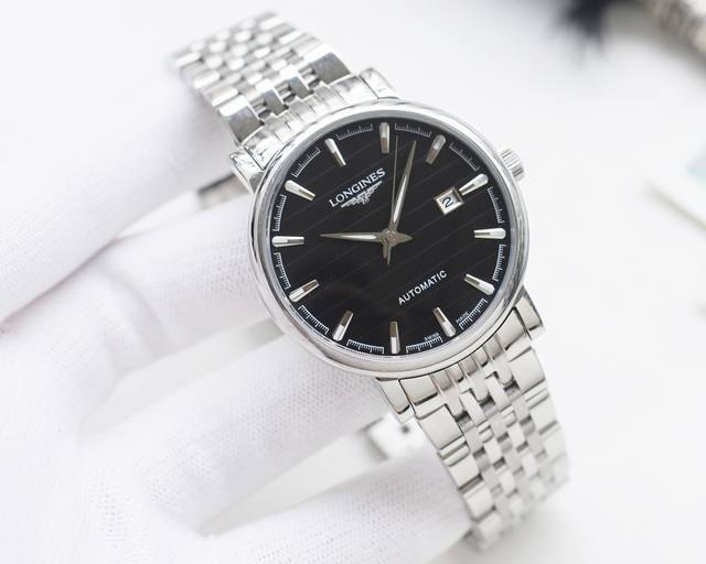 金白同价 皮带 金壳 品牌 浪琴-Longines 类型 男士腕表 壳套 顶级版316精钢l 表带 进口小牛皮表带 316L精钢表带 机芯 全自动机械机芯 镜面