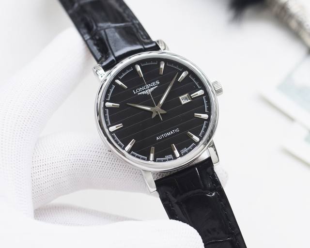 金白同价 皮带 金壳 品牌 浪琴-Longines 类型 男士腕表 壳套 顶级版316精钢l 表带 进口小牛皮表带 316L精钢表带 机芯 全自动机械机芯 镜面