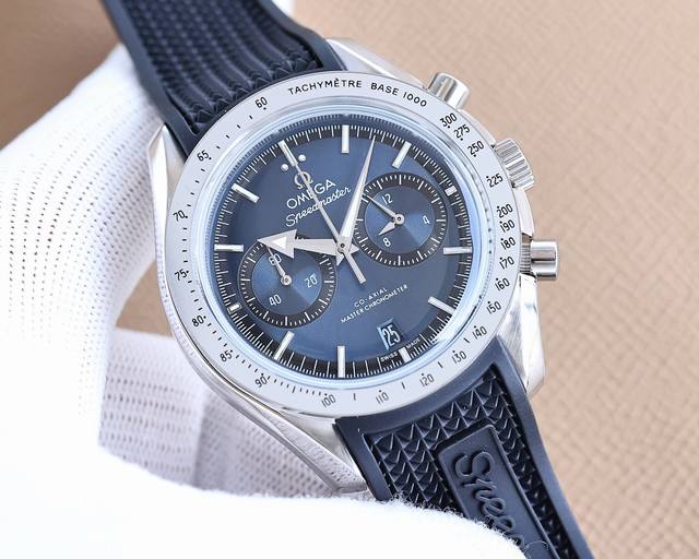 皮 钢同价 新表 Omega 推出新一代 Speedmaster 57 计时码表 Omega刚刚推出新一代speedmaster '57计时码表 搭载进口vk机