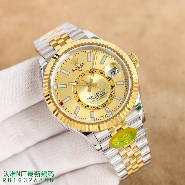 全新系列 Rolex 劳力士 天行者系列pq1 Sky-Dweller 史上最复杂劳力士 正式面市了 以精湛的工艺技术与表款的正确调校方式重新定义了真正的 天行