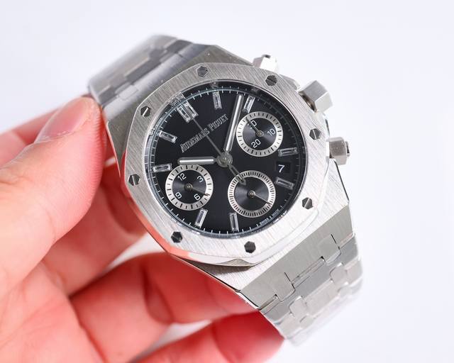 白壳 金壳 热门爱彼audemars Piguet 皇家橡树系列26715Bc.Zz.1356Bc.01 38Mm尺寸1:1 目前最高机械机芯版本正品是机械 机