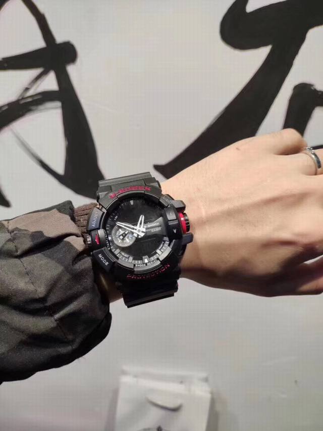 Casio卡西欧透明款g-Shock Ga- 运动男士电子手表男表gshock 手表镜面材质:矿物强化玻璃镜面 系列:G-Shock系列 机芯类型:石英机芯 附