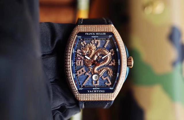 Abf最高品质 新款龙腾v45到货 Franck Muller 法兰克穆勒 Fm Vanguard Yachting V45遊艇系列 44X54 Mm1.表壳