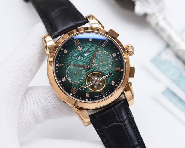 尊享价 0 品牌 百达翡丽-Patek Philippe 类型 男士腕表 壳套 顶级版316精钢l 表带 316L精钢表带 机芯 全自动进口机械机芯 镜面 矿物