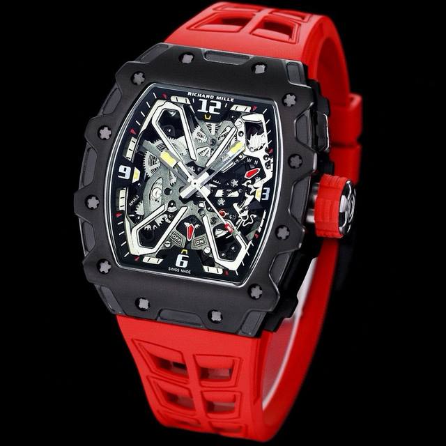 2023最新爆款 全新款到货 Richard Mille 理查米尔 Rm 3 系列 特点 1:此复刻版表壳和底盖釆用高密度进口精钢材料 2:精钢表壳表底和精钢内