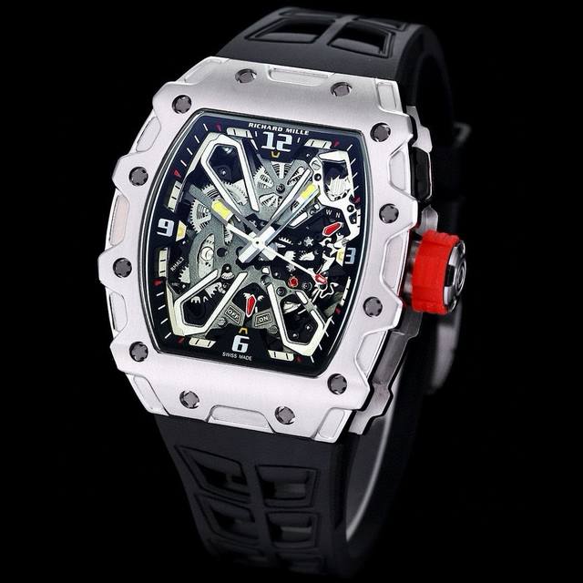 2023最新爆款 全新款到货 Richard Mille 理查米尔 Rm 3 系列 特点 1:此复刻版表壳和底盖釆用高密度进口精钢材料 2:精钢表壳表底和精钢内