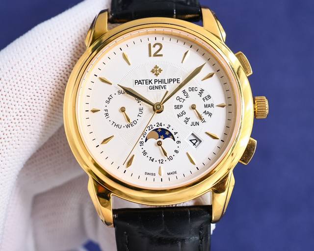 独具匠心 : 白 金玫 2024火爆款式 百达翡丽 实拍图 Patek Philippe R55 贵族的艺术品 搭配进口9100多功能6针机芯 0返修 Pp 功