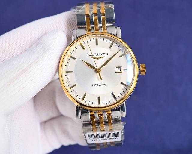 8215机 白皮 金皮 钢带+10 8215机 白皮 金 钢带加10 实物拍摄 品牌 浪琴-Longines 类型 男士腕表 表壳 316精钢 做工优质 表带