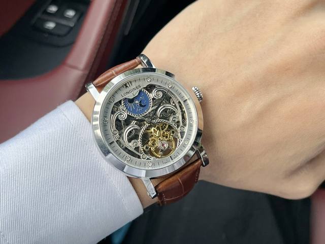 同价 百达翡丽- Patekphilippe精品男士腕表劲爆镂空设计 技艺精湛 独具匠心 尊贵大气 绅士风范 采用全自动机械机芯 顶级316精钢表壳 矿物质超强