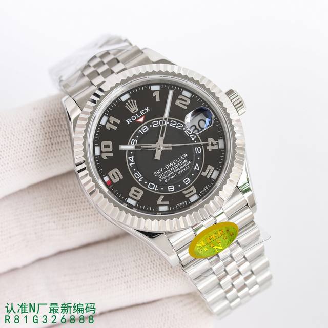 Sj出品 白壳 金壳 全新系列 Rolex 劳力士 天行者系列pq1 Sky-Dweller 史上最复杂劳力士 正式面市了 以精湛的工艺技术与表款的正确调校方式