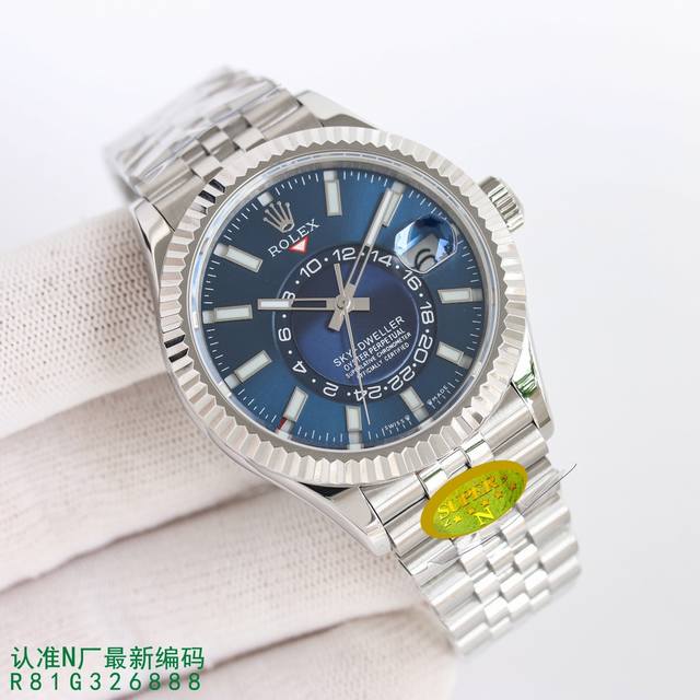 Sj出品 白壳 金壳 全新系列 Rolex 劳力士 天行者系列pq1 Sky-Dweller 史上最复杂劳力士 正式面市了 以精湛的工艺技术与表款的正确调校方式