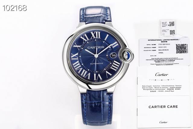 Sj出品 9015 改1847 皮带款 快拆100 2892 皮带款 Af 卡地亚 蓝气球 Cartier Ballonbleu H1 重磅更新 全新推出 一表