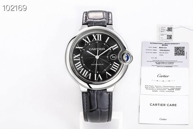 Sj出品 9015 改1847 皮带款 快拆100 2892 皮带款 Af 卡地亚 蓝气球 Cartier Ballonbleu H1 重磅更新 全新推出 一表