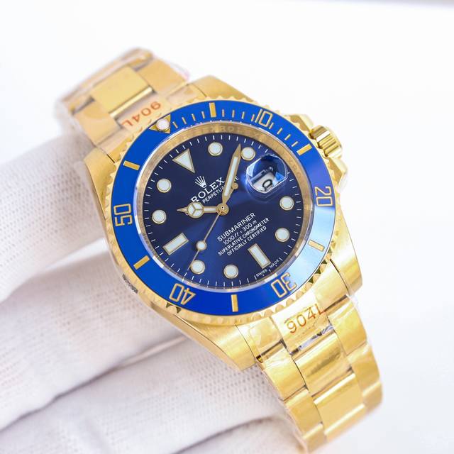 Sj出品 西铁 2836机 金30 劳力士 Rolex 水鬼系列 Yb1 全新潜航者 水鬼 -外观细节与原装正品一致 西铁城 或2836 水鬼之颠 值此潜航者日