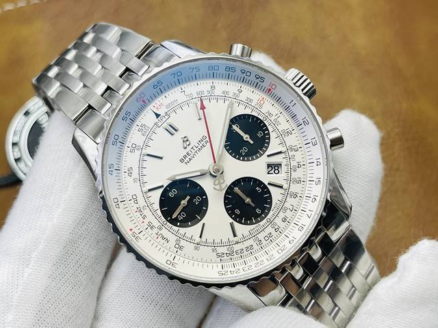 Gm Factory2023墙裂推荐 V3升级版 Gm新品百年灵璞雅b01计时腕表premier B01 Chronograph 吴彦祖同款 材质 316L精钢