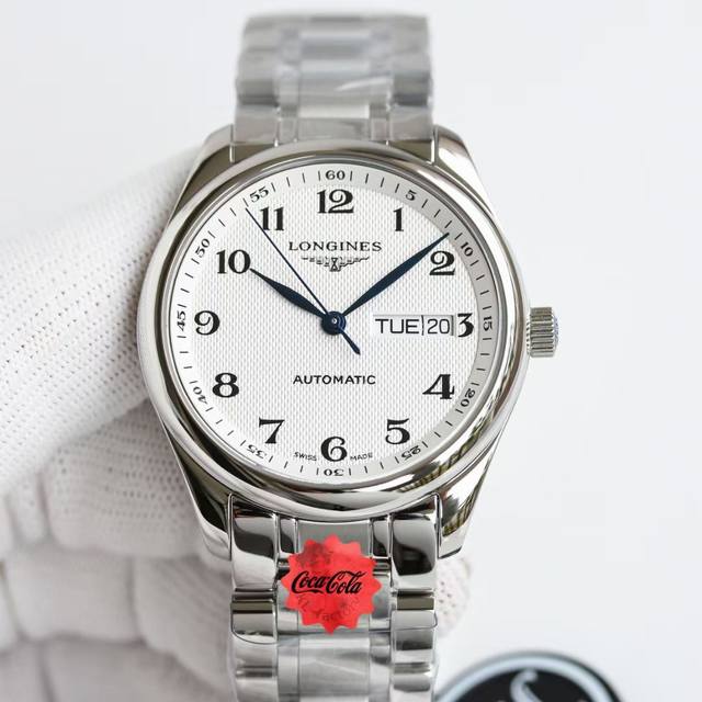 皮带 钢带 Kl工厂年末终极产品 终极版浪琴 Longines 名匠双日历l2.775都有哪些特点 搭载和正品机芯一致的亚洲eta2836-2自动机芯 正品型号