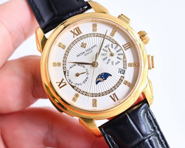 白壳 金壳 2020款 百达翡丽复杂功能计时系列上市 Patek Philippe 贵族的艺术品！搭配进口 0多功能机芯 0返修 功能 24小时,星期，星辰，月