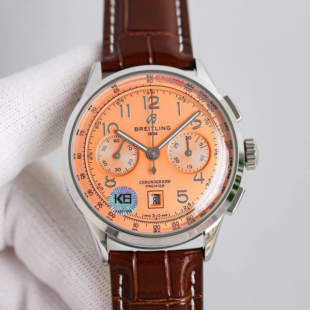 Tw新品百年灵璞雅b01计时腕表premier B01 Chronograph 吴彦祖同款 材质 316L精钢 直径 42毫米 厚度 13.65毫米 表镜 锅盖