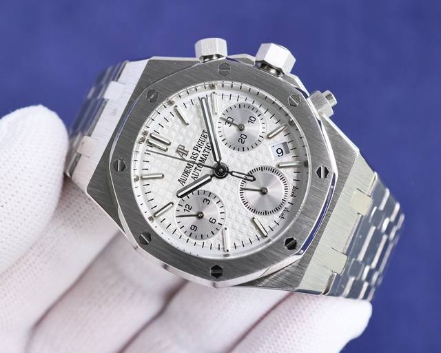 重磅推荐 白光 纹光 热门爱彼audemars Piguet 皇家橡树系列26715Bc.Zz.1356Bc.01。 38Mm尺寸1:1 目前最高机械机芯版本