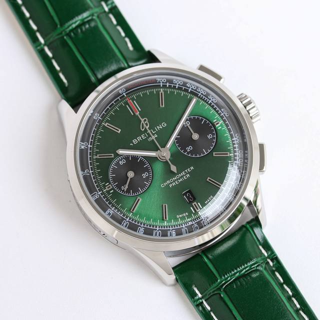 顶级复刻 Tw新品 百年灵 璞雅b01计时腕表premier B01 Chronograph 吴彦祖同款 Bn5 材质 316L精钢 直径 42毫米 厚度 13