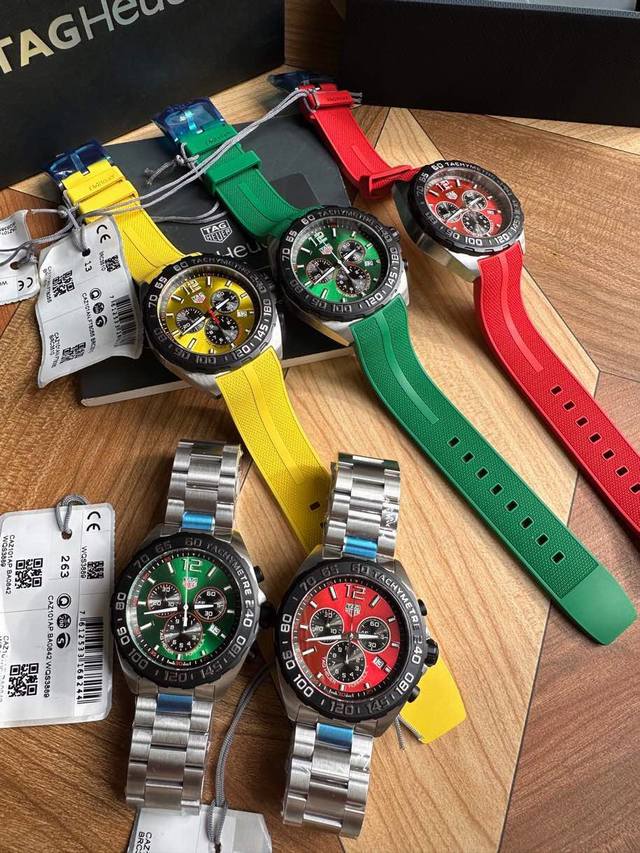 新包装加60.新款高颜值上线，硬货。Original Tagheuer,泰格豪雅f1系列 石英表，专柜1万+。 ~43Mm表径，蓝宝石镜面，原装机芯支持拆机，超