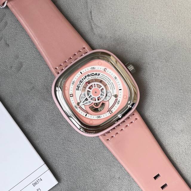 支持香港、美国直邮 一手独家现货 原单七个星期五 Sevenfriday自动机械女表 Sf- B 02-A043 支持ios 安卓nfc软件验防伪 支持专柜验货