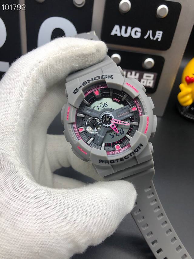 热卖款ga-1 抬手灯卡西欧g-Shock--经典防震表盘设计现货秒发， 度自动抬手亮灯功能配合冲击视觉的强烈色彩lcd液晶显示盘精确到1 秒的秒表计速功能防震