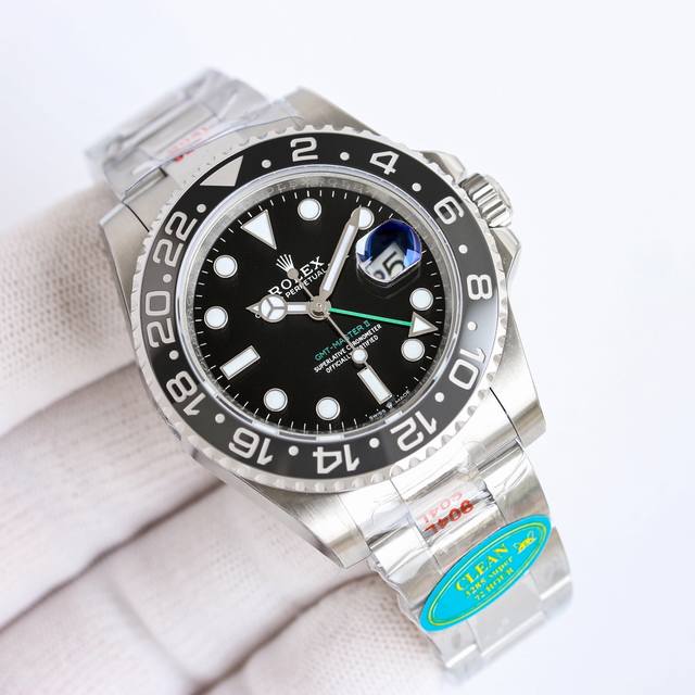 3285一体 C厂 劳力士 Rolex 超级复刻火爆来袭格林尼治ll 搭cal.3285原版一体机 Ea1 1、机芯3186 3285采用是一体机芯蓝游丝和原版