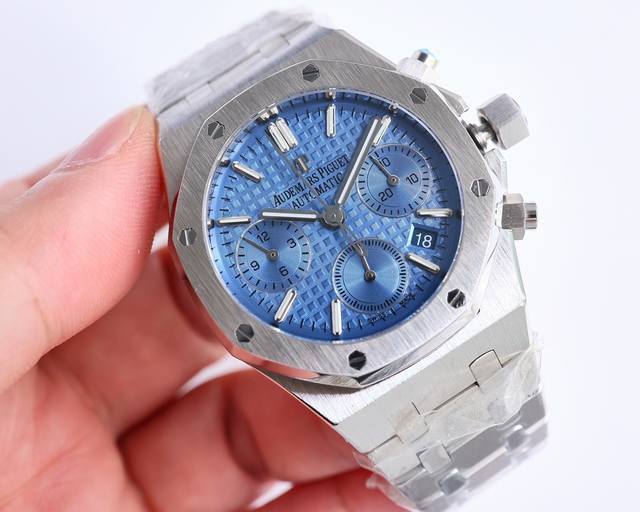 统一价： 热门爱彼audemars Piguet 皇家橡树系列26715Bc.Zz.1356Bc.01。 38Mm尺寸1:1 目前最高机械机芯版本正品是机械！机