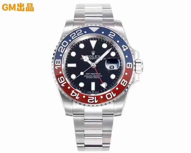 Sj出品 黑篮圈 红蓝圈 Gm厂最新推出，劳力士 Rolex 格林尼治系列 Mk1 最高性价比，最配对原版可乐款式，原版陶瓷定制一体式陶瓷圈，可乐圈口对色，一体