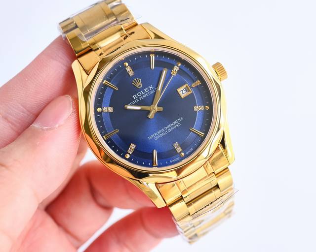 统一价： 品牌：劳力士-Rolex 类型：男士腕表 壳套：顶级版316精钢l 表带：316L精钢表带 机芯：日本西铁城机械机芯 镜面：矿物质防刮镜面玻璃 尺寸：