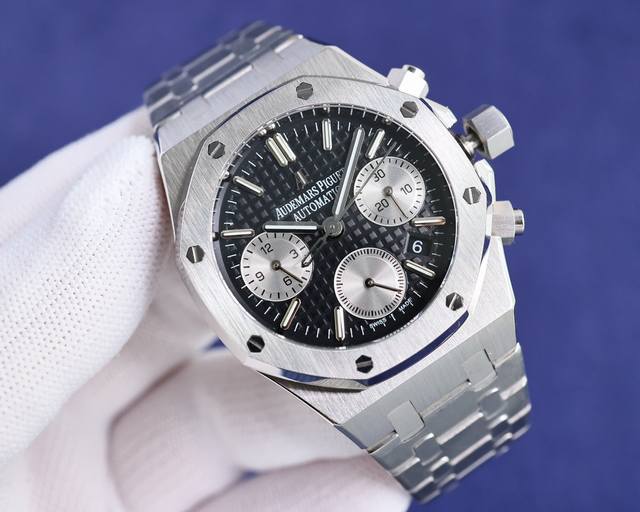 重磅推荐 : 白光 、纹光 热门爱彼audemars Piguet 皇家橡树系列26715Bc.Zz.1356Bc.01。 38Mm尺寸1:1 目前最高机械机芯