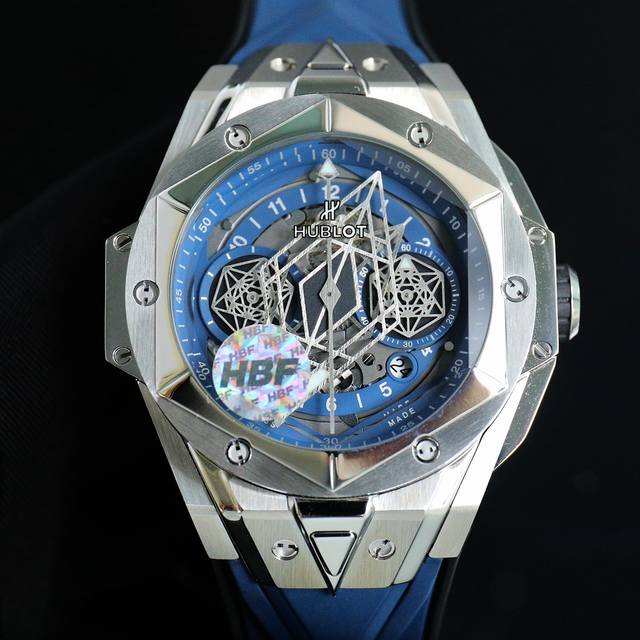 Hbf Factory 宇舶 恒宝 Hublot 全新big Bang Sang Bleu Ii 刺青腕表 再次与知名刺青工作室sang Bleu合作，推出又款