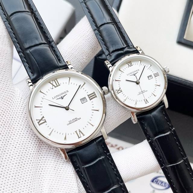 白 金 钢带加20 品牌： 浪琴-Longines 类型：情侣对表 表壳：316精钢 做工优质 表带：进口小牛皮 316精钢 两种可选 机芯：进口石英机芯 走时