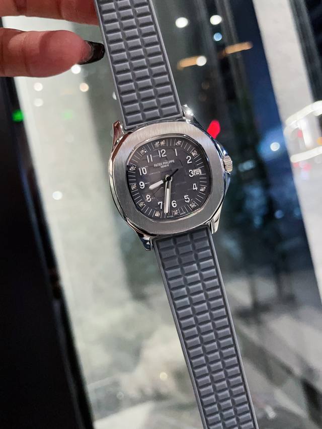 白 金 钻10 百达翡丽 Patek Philippe-最新手雷腕表独家首发原装进口石英机芯矿物质玻璃镜面 316精钢表壳表盘镶钻高端大气直径女35.6X7.7