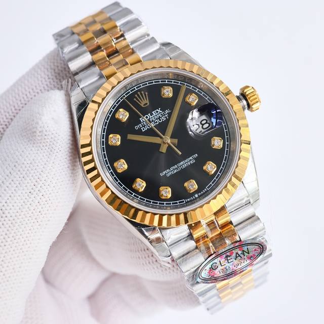 真钻 劳力士 Rolex 日志系列 41Mm 内真钻版本来啦 搭配2824机芯 Gtc国检证书 一表一卡一码 简直不要太香 劳力士男装日志型41㎜日志系列，男装