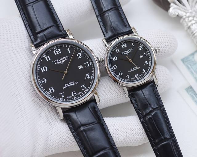 白壳 ，金壳 ，钢带20 品牌：浪琴-Longines 类型：情侣腕表 壳套：顶级版316精钢l 表带：进口小牛皮表带 316L精钢表带 机芯：进口石英机芯 镜