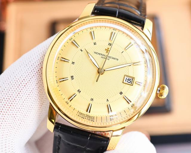 白 金 Tw 2024最新热门款 江诗.丹顿vacheron Constantin 经典之美品鉴江诗.丹顿传承系列腕表！ 1团队历时9个月精心设计，敢为人先，力