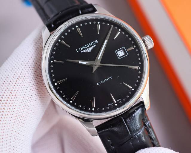 白壳 金壳 钢带+20 浪琴-Longines火爆新品 搭载西铁城8215全自动机械机芯 316精钢表壳 简约时尚 优雅尊贵 矿物质强化玻璃镜面 真牛皮表带 商