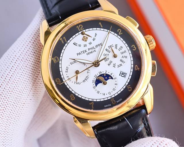 白壳 金壳 高端系列 大厂品质 新款 百达翡丽复杂功能计时系列上市 Patek Philippe 贵族的艺术品！ 升级版改进：壳身比旧版本更薄、玻璃升级耐磨抗摔